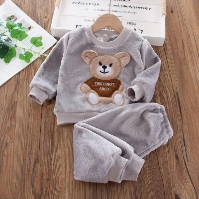 Children's woolen pajamas set