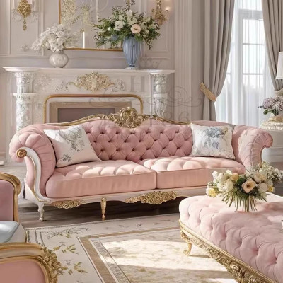 أرائك غرفة المعيشة الفاخرة على الطراز الاسكندنافي، كرسي بذراعين، أريكة قطاعية بتصميم منتصف القرن، أريكة خارجية مخملية للحديقة والف...