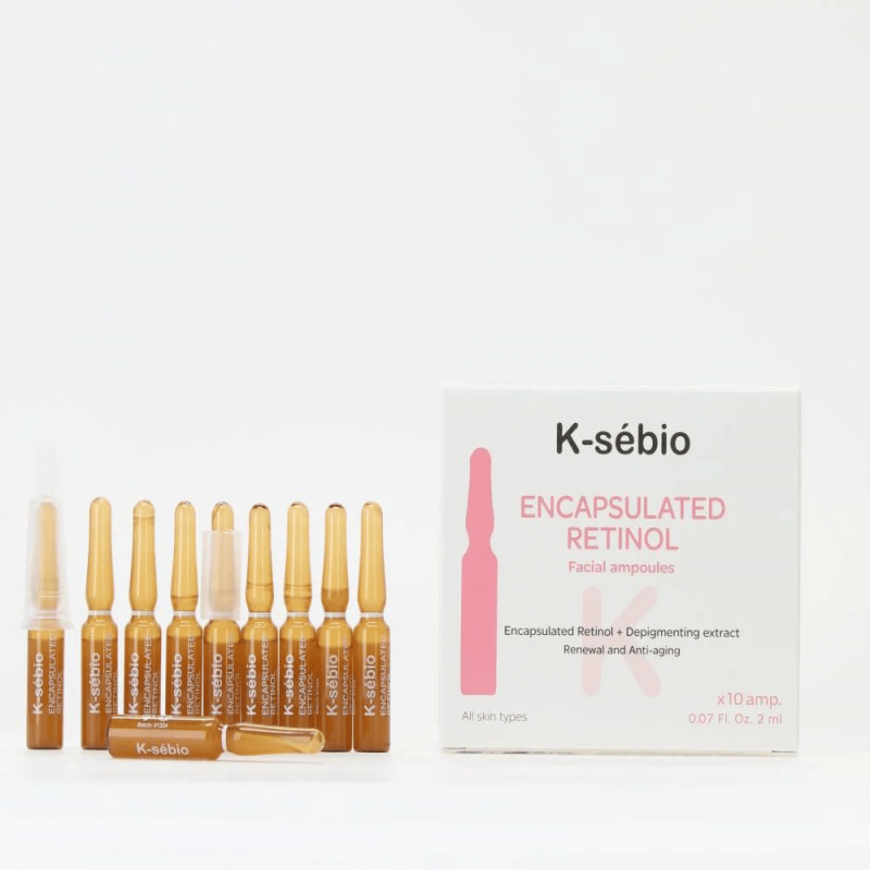 كي سيبيو - أمبولات مغلفة بالريتينول 10 امبولات * 2...