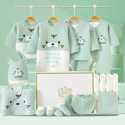 شتاء جديد الوليد فتاة الملابس مجموعة طفل القطن 18...