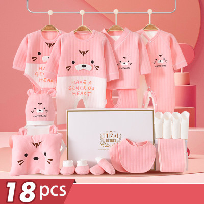 شتاء جديد الوليد فتاة الملابس مجموعة طفل القطن 18...