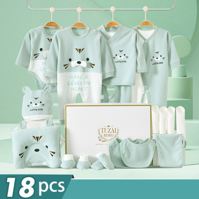 شتاء جديد الوليد فتاة الملابس مجموعة طفل القطن 18...