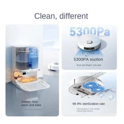 Dreame-روبوت المكنسة الكهربائية بوت ، W10s برو ، ا...