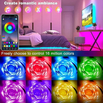 أضواء شريط LED متغيرة اللون بمنفذ USB ، RGB ، شريط...