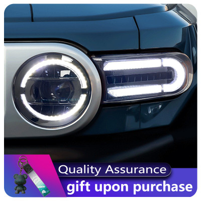 مصباح أمامي ليد ديناميكي DRL لتويوتا FJ كروزر-، مص...