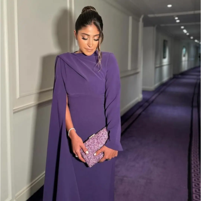 فستان سهرة للسعودية ، فستان حفلة موسيقية بدون كتف...