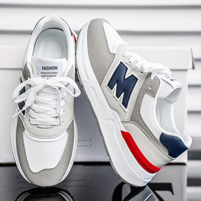 أحذية رياضية رجالية جديدة للخريف برباط علوي منخفض:...