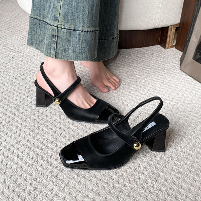 كعب مربع ماري جينس ساحة تو ميد الكعوب الشقق الربيع...