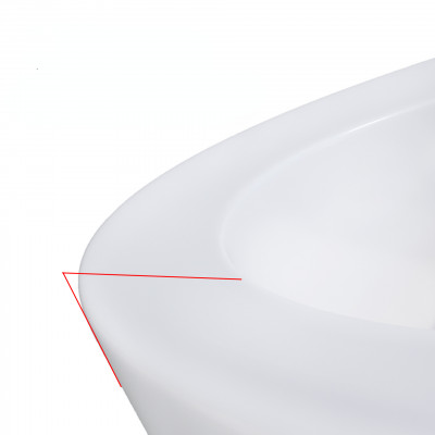 الكلاسيكية الأسود والأبيض أكواب قهوة من السيراميك...