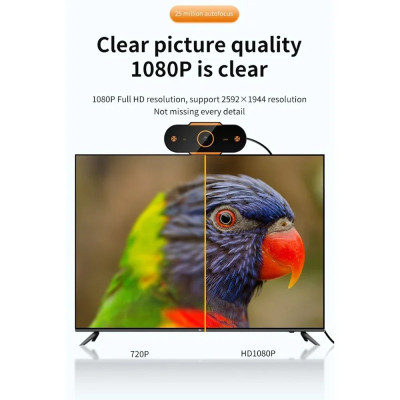 كاميرا ويب كاميرا التركيز التلقائي