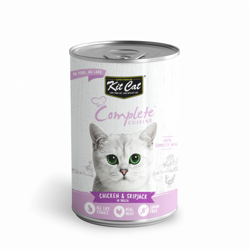 كت كات المطبوخ بالكامل بالدجاج والسكيبجاك في 150 ج...