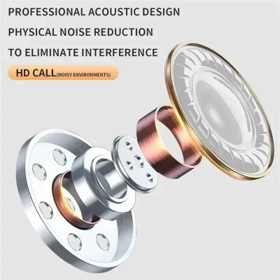 سماعات رأس لاسلكية TWS مع ميكروفون ، سماعات بلوتوث...