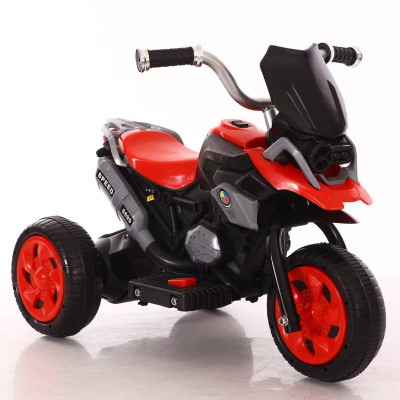 دباب شحن ثلاث عجلات بطارية 6V موتر 380 مع أصوات وا...