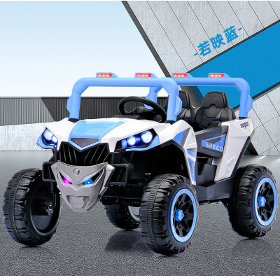 سيارة شحن نفرين دفع رباعي 2محرك،12V بطارية، ريموت...