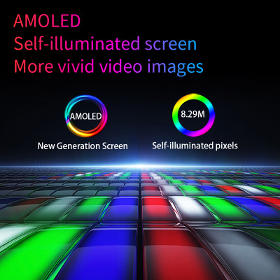 شاشة VCHANCE 13.3 بوصة OLED محمولة تعمل باللمس 192...