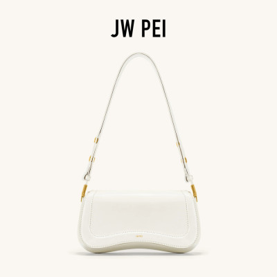 حقيبة كتف JW PEI Joy فاخرة بتصميم بسيط للنساء، حقيبة تحت الذراع من الجلد النباتي بتصميم عتيق
