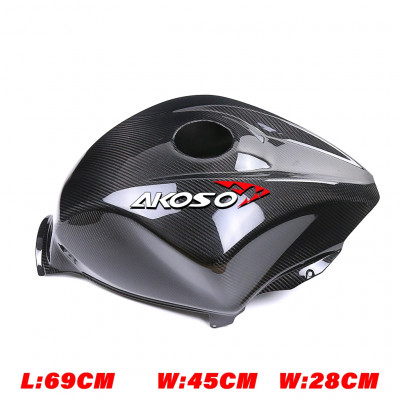 ملحقات انسيابية للدراجات النارية من ألياف الكربون...