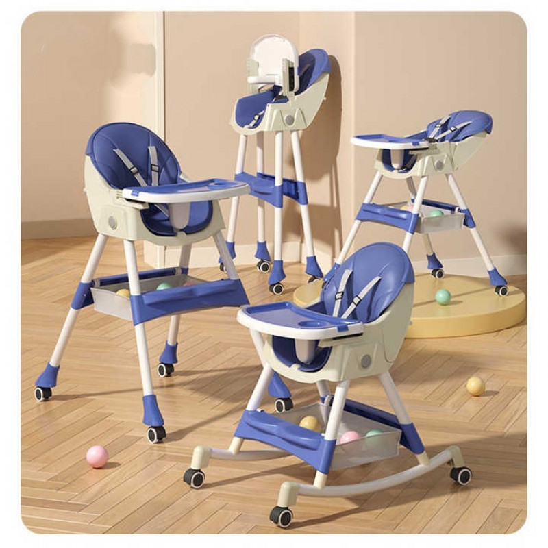 كرسي مرتفع للأطفال 3 في 1 متعدد الوظائف، كرسي أكل...