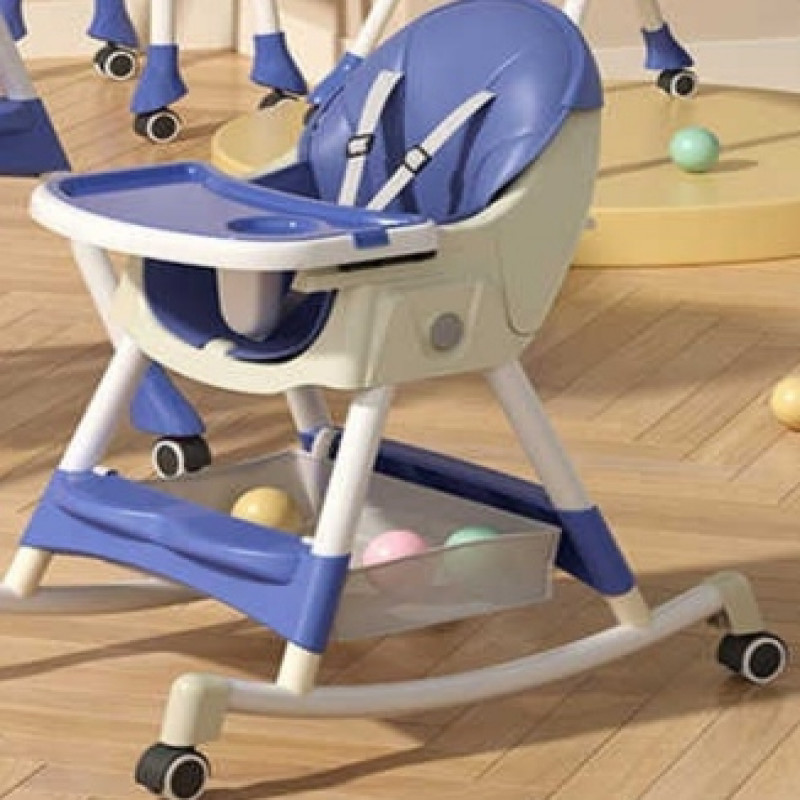 كرسي مرتفع للأطفال 3 في 1 متعدد الوظائف، كرسي أكل...