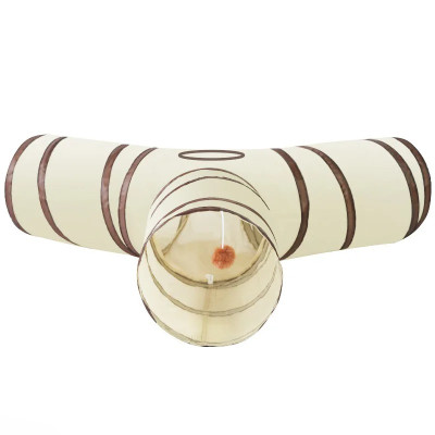 نفق القطط طويل T/Y طرق لعب القط نفق طوي مضحك التفا...