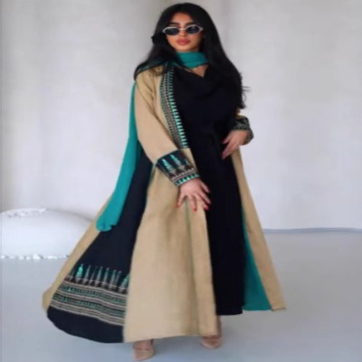 Women's abaya for Eid, Islamic jacket, party dress...