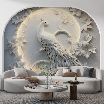 beibehang Customized vintage oil painting flower b...