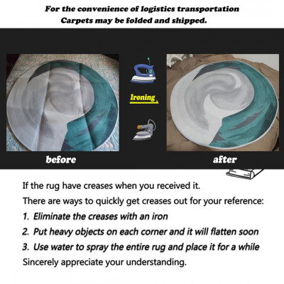 Persian American Retro Carpet Large Area Living Ro...