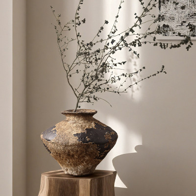 خمر وابي سابي نمط السيراميك زهرية زخرفة غرفة المعي...