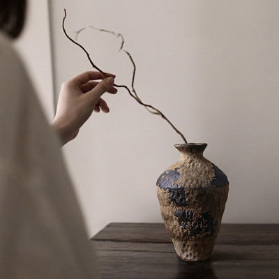 خمر وابي سابي نمط السيراميك زهرية زخرفة غرفة المعي...