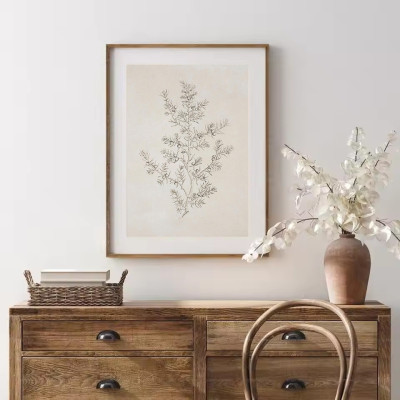 خمر الحد الأدنى فرع الزيتون رسم النباتات النباتية...