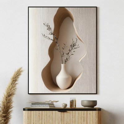 إيطاليا فروع شجرة الزيتون يترك العمارة قماش اللوحة...