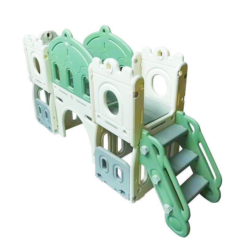 زحليقة كبيرة مع جسر ومنطقة العاب وكورة سلة 185X221...