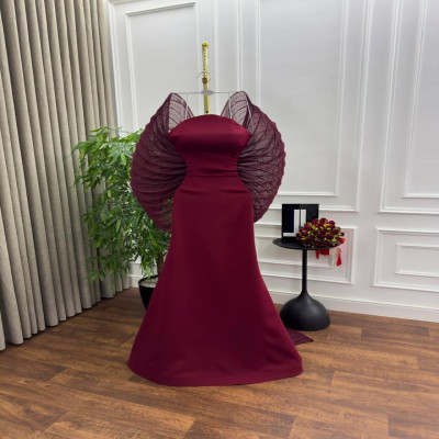 فساتين سهرة أنيقة ليلية عربية بطول الأرض فساتين حف...