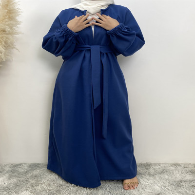 عباية طويلة من البوليستر السميك للنساء ، كيمونوس ر...