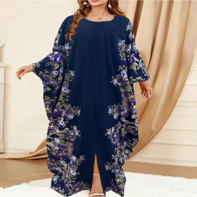 جلابية نسائية راقية بتصميم فري سايز أنيق