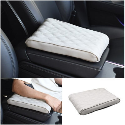 موجة التطريز مسند ذراع حصيرة وحدة التحكم المركزية ذراع حماية وسادة مسند ذراع السيارات مسند ذراع وسادة غطاء