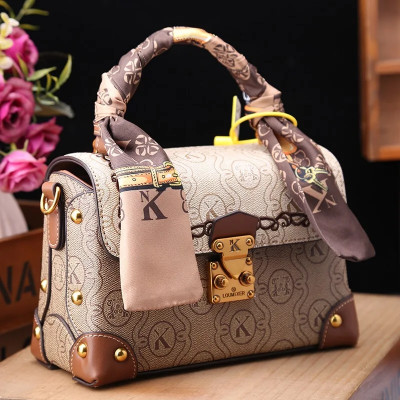 لويس ميهال-حقيبة كروس جلدية أصلية للنساء ، تصميم ج...