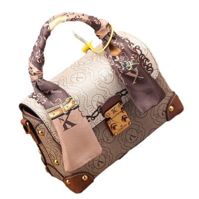 لويس ميهال-حقيبة كروس جلدية أصلية للنساء ، تصميم ج...