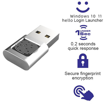 USB بصمة قارئ ويندوز 10 /11 مرحبا لأجهزة الكمبيوتر...