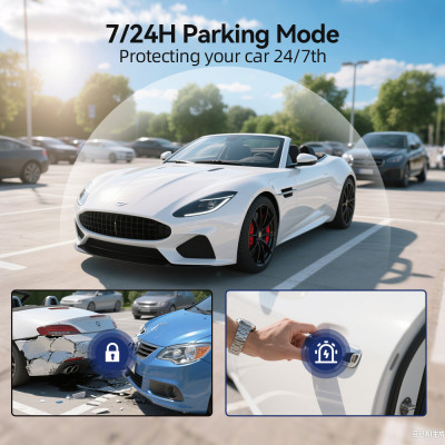 JIMIMAX G29 كاميرا داش صغيرة 2K 5.8Ghz واي فاي تدع...