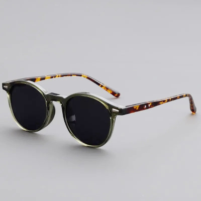 النظارات الشمسية المستديرة للنساء الرجال نظارات شمسية دائرية الإناث البيضاوي نظارات Oculos دي سول للذكور الإناث النظارات