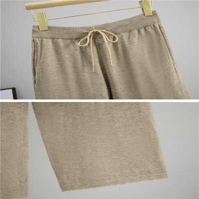 المرأة عادية محبوك 2 قطعة مجموعات الكورية تريكو ست...