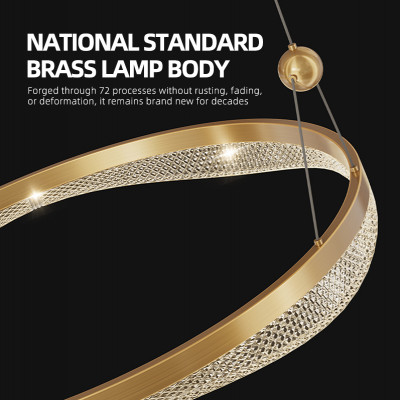 ثريا LED حديثة لغرفة المعيشة ، مصباح قلادة فيلا ،...