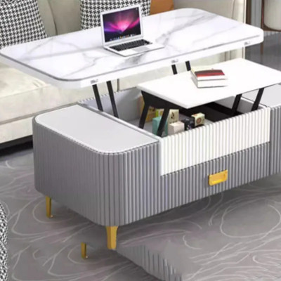 أثاث منزلي بسيط حديث ، طاولة قهوة جانبية لغرفة الن...