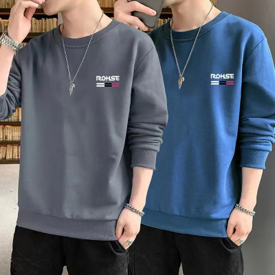 Casual Men's Fashion Jacket Coat Pure Color Trendy Street Style Autumn Loose Fit Single Button Closure Cotton Polyester Blend