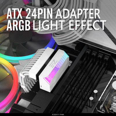 ATX 24 جهاز امداد المذربورد بالاضاءة