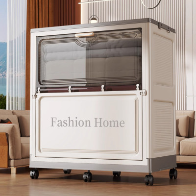 صندوق تخزين قابل للطي 77 سم مع عجلات