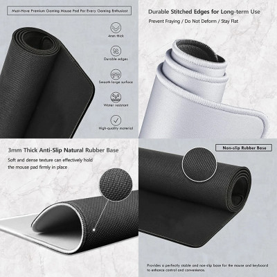 Popular Cool Comic Vagabond Art Mouse Pad Non-Slip Rubber Edge locking mousepads Game play mats for notebook PC computer