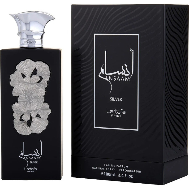 عطر أنسام سيلفر من لطافة برايد - 100 مل | عطر فاخر...