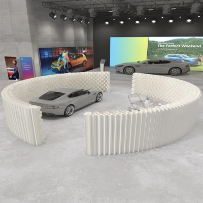 شاشة إبداعية قابلة للطي للمكتب، جدار خلفي قابل للط...